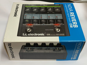 tc electronic NOVA REVERB NR-1 デジタルリバーブ 合計18種もの多彩なサウンドモードを搭載 ギターエフェクター 使用頻度少 美品です