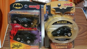 タカラ チョロQ バットマンビギンズ BATMAN BEGINS バットモービル バットマン バットモービル2台セット BATMAN FOREVER Ver. BATMAN 