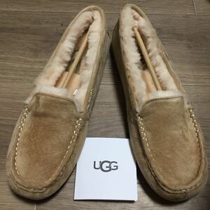 アグ UGG ANSLEY レディース 1106878 モカシン シューズ アンスレー ボア （チェスナット）