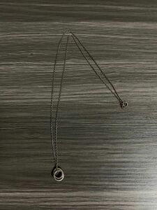 THE KISS double ring necklace silver925 SLV925
