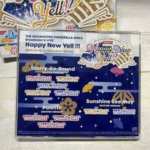 THE IDOLM@STER CINDERELLA GIRLS Broadcast & LIVE Happy New Yell アイドルマスター I スリーブ付 レア_画像6