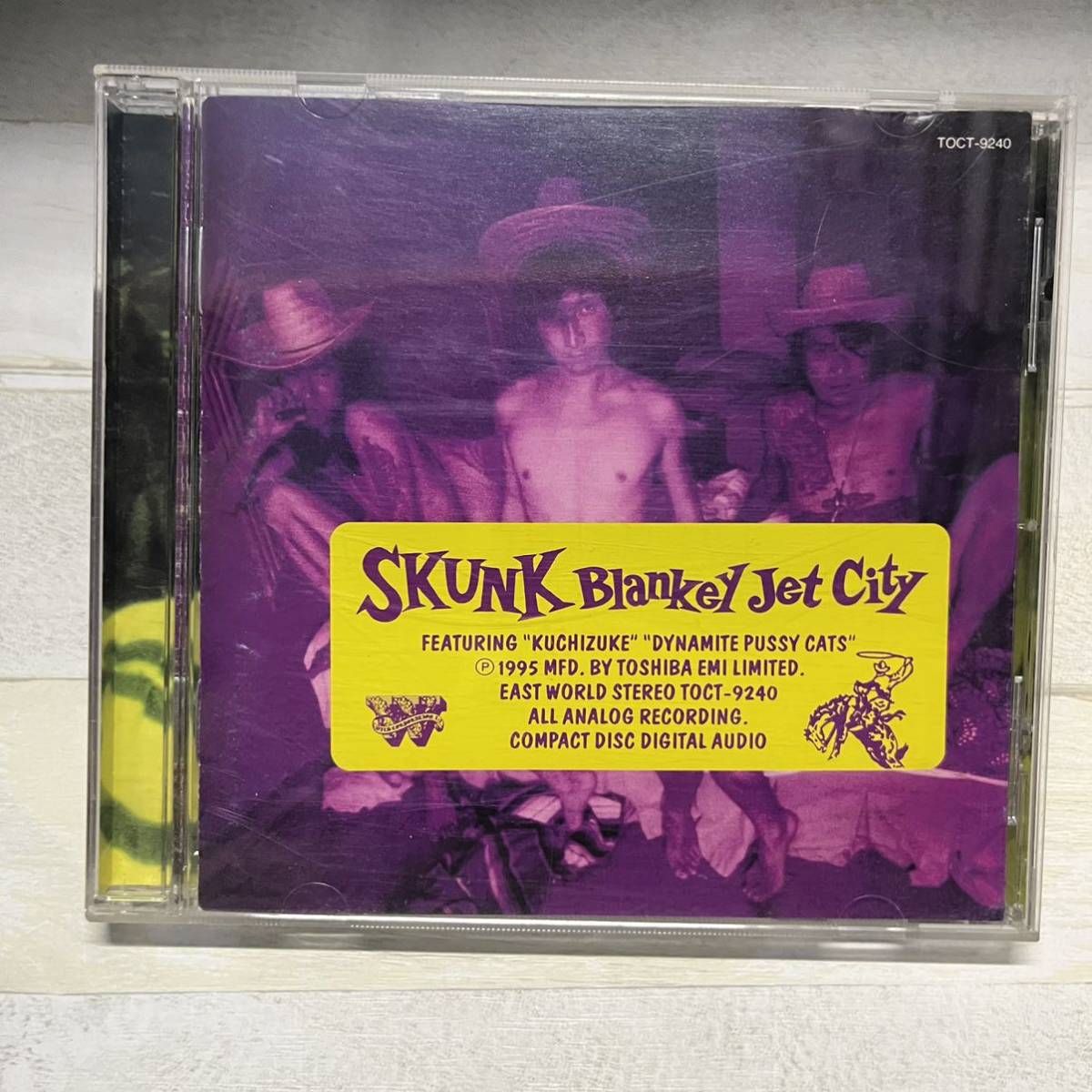 レアLPレコード Blankey Jet City Skunk ブランキージェットシティ