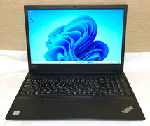 【送料無料】Lenovo ThinkPad E580 i3-8130U/新品SSD128GB/メモリ8GB/15.6インチ/USBType-C/Win11/Office2021/Webカメラ/Bluetooth/Wi-Fi_画像1