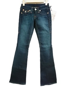 激安スタ！定価￥４３８９０！新品タグ付き！TRUERELIGION トゥルーレリジョン/ヴィンテージ加工/裾フレア/デニムパンツ/ベルボトム 24