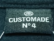 超爆レア希少！新品タグ付き！STUSSY ステューシー/2005年アメリカ製CUSTOMADE/カスタメイド限定Tシャツ XL ブラック デッドストック_画像6