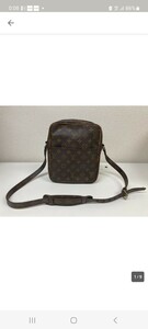 LOUIS VUITTON0733-01★Louis Vuitton 斜め掛けショルダーバッグ　プチ・マルソー ヴィンテージ ※ファスナー部分リペアしております★