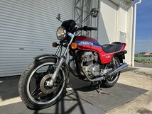 CB400N ホークⅢ 赤青49702ホンダ 1980年式 オリジナル度は高い.エンジン実働!吹け上がり良好!現状販売/輸入新規.国内未登録/豊橋市/930T_画像3