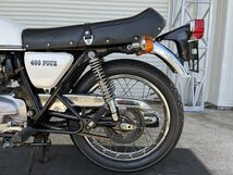 CB400F(408cc)44709 ホワイトヨンフォア 程度良好.エンジン実働!吹け上がり良好.現状販売/逆輸入.CB400FOUR/輸入新規.国内未登録/豊橋/870J_画像8