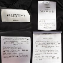 【ヴァレンティノ】Valentino　長袖 レース リボン ナイロン×レーヨン ドレス ワンピース QB3VAJF51CF ブラック 40 181641_画像6