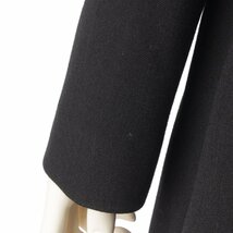 【ドルチェアンドガッバーナ】Dolce&Gabbana　ロゴボタン ベルト付き ポリエステル×ウール ダブル コート ブラック 42 187841_画像6