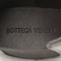 【ボッテガ ヴェネタ】Bottega Veneta　サイドゴア ラグ チェルシー レザー アンクル ブーツ 634396 ブラック 37 未使用 180117_画像7