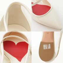 【ロジェヴィヴィエ】Roger Vivier　レザー ベビー バレリーナ パンプス フラット ホワイト 38 未使用【中古】【正規品保証】180154_画像7