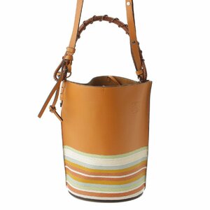 [ Loewe ]Loewe gate bucket bag polish do car f shoulder bag 329.65.Z85 multicolor [ used ]187030