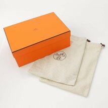 【エルメス】Hermes　エテルニテ スエード バックストラップサンダル ラインストーン ブラック 37 1/2 未使用【中古】188300_画像10