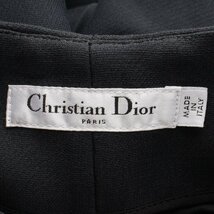 【クリスチャンディオール】Christian Dior　18AW ワイド プリーツ パンツ 841P20A1166 ブラック 38 【中古】185539_画像8