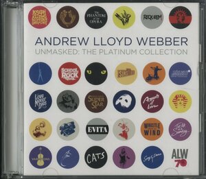 CD/ 2CD / ANDREW LLOYD WEBBER / UNMASKED : THE PLATINUM COLLECTION / アンドリュー・ロイド・ウェバー / 国内盤 UICY-15714/5 31005