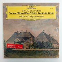 LP/ コンタルスキー兄弟 / シューベルト：ピアノ連弾のためのソナタ「グランデュオ」 「幻想曲」 / ドイツ盤 DGG 2531050 31009_画像1