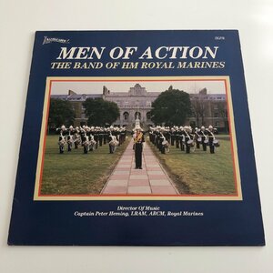 LP/ THE BAND OF HM MARINES / MEN OF ACTION / UK record BANDLEADER BND1010 31024