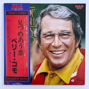 LP/ PERRY COMO / THE BEST OF BRITISH / ペリー・コモ / 国内盤 帯・ライナー RCA RVP-6258 31030