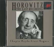 CD/ ホロヴィッツ / ショパン、ハイドン、リスト、ワーグナー THE LAST RECORDING / 輸入盤 SK45818 31027M_画像1
