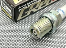 【希少新品】TRUST/GReddy レーシングプラグPROイリジウム ISO#08 【4本】(黒箱PROプラグ) (NGK No. R7418T-8)　SR20/3S-G/B16/B18C/EJ20_画像5