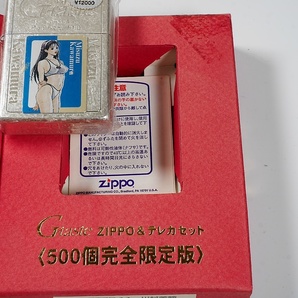 G-taste ZIPPO & テレカセット500個完全限定版N-11 川村美鈴 未使用 新品の画像7