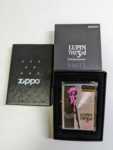 10255　ZIPPOシリーズ6 　未使用未開封！　ルパン三世ジッポーライター 「カラー＆シャドー (不二子)」