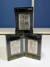 10314　ZIPPO 4　 未使用【ルパン三世ジッポーライター Twin Frame】 No.4 オールキャスト No.3 ルパン＆銭形　 No.1 ルパン＆不二子_画像1