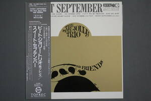 【J-101】 (美盤) LP / ピート・ジョリー / The Pete Jolly Trio And Friends / Sweet September / TFJL-38003