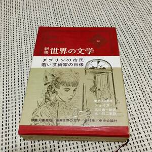 【箱付き】中央公論社　新集世界の文学　30巻　ジョイス　ダブリンの市民　若い芸術家の肖像