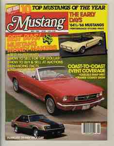【d0544】90.5 Mustang(マスタング)／'79インディ・ペースカー、'64～'66初期のマスタング、'68カリフォルニアスペシャル、...