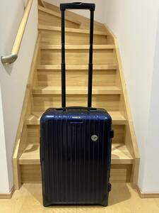 RIMOWA Lufthansa SALSA リモワ ルフトハンザ サルサ スーツケース キャリケース 機内持ち込みサイズ ブルー系 894.95