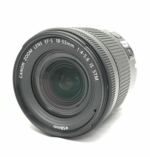 極美品　Canon EF-S 18-55mm f4-5.6 IS STM