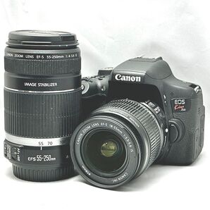 ショット数2,600!Canon EOS kiss x8i Wレンズセット♪