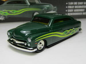 Mercury 1/64 マーキュリー Ertl アーテル Coupe クラブクーペ Street Hot Rod ストリートロッド チョップドトップ フレイムス 1949 