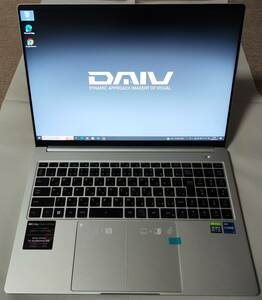 【中古】使用時間少 マウスコンピューター DAIV 6N Core i7-12700H / RAM16GB / SSD512GB / RTX3060 / WQXGA 