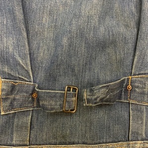 激レア ビッグサイズ 40s モンゴメリーワード101 針刺しバックル デニムジャケット ビンテージ 1940S MONTGOMERY WARD DENIM JKT 2nd TYPEの画像7