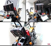 5Lの大容量 バイク用 ツールバッグ 工具入れ 小物入れ 大きめ サイド 内側ポケット 耐久性 防水性 オートバイ 高級感 簡単取付 ツーリング_画像4