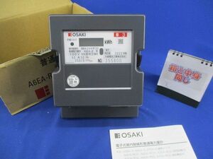 普通電力量計 交流単相3線式 100V60A50Hz A6EA-R