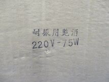 耐振電球E26(25個入) 220-230V-75W_画像7