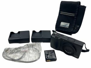 RICOH リコー GR DIGITAL II カメラ ブラック 描写力 高画質 軽量 マクロ撮影 ノイズリダクション機能 約23万画素 ソフトケース バッテリー
