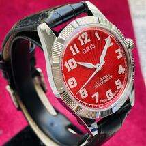 ORIS/オリス★【整備済み】超美品・稼働品/ヴィンテージ/スイス/ 17J/メンズ腕時計/アンティーク/機械式手巻き/アナログ/革ベルト633_画像10