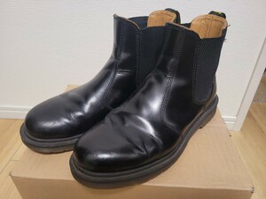 used Dr.Martens チェルシーブーツ 黒 USM9 UK8 EU42 27.5位 サイドゴアブーツ ドクターマーチン