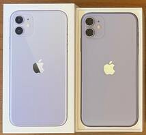 iPhone11 256GB パープル MWNC2ZA/A 【中国・香港版 A2223 Dual SIMフリー】ガラスフィルム1枚付_画像3