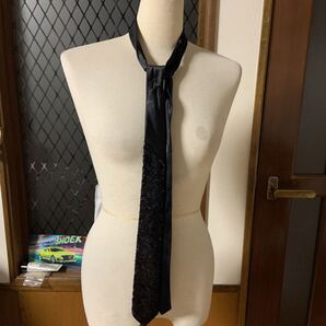 サテン スパーンコールネクタイ、