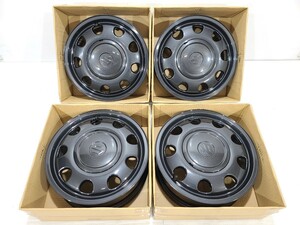 【美品】 スズキ スペーシアギア MK53S 純正 14インチ 4.5J 4穴 PCD100 +45 ハブ径54㎜ ENKEI製 4本セット価格