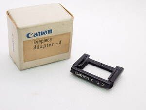 Canon キヤノン 視度補正レンズ -4 Eyepiece Adapter -4 未使用品 アイピースアダプター ZK-517