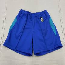 (M)087 新品【VIGOR】ビガー ハーフパンツ サイズ L /青系×緑系/マーク入り/中学校/中学生/体操着/運動着/体育着_画像2