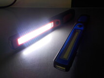 処分特価♪ＬＥＤワークライトペア赤青２色セット（災害作業灯懐中電灯）_画像3