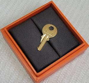 美品★102 KEY エルメス HERMES クロシェット カデナ パドロック 鍵 ゴールド キー 南京錠 バーキン ケリー ボリード かぎ　カギ